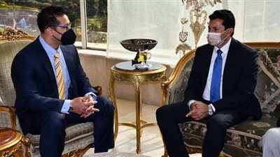 وزير الرياضة يلتقي رئيس الاتحاد الدولي للجيت كون دو