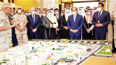 متابعة دورية لتنفيذ المشروعات القومية للتعليم العالى بشمال وجنوب سيناء