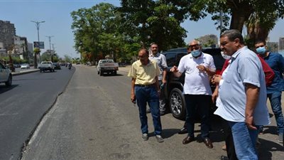 محافظ الجيزة يتابع أعمال التطوير بشوارع البحر الأعظم وشارل دي جول ويوجه بسرعة إنجاز الأعمال