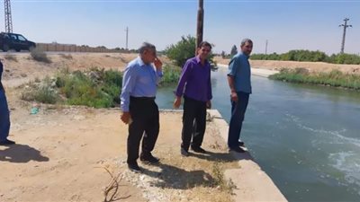 زراعة الشرقية تتابع أعمال المشروع القومى لتطوير وتحديث الري بجمعية العدلية