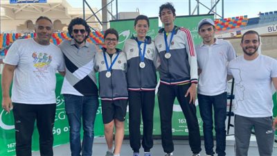 الصيد يحرز فضية و برونزية ببطولة الجمهورية للسلاح