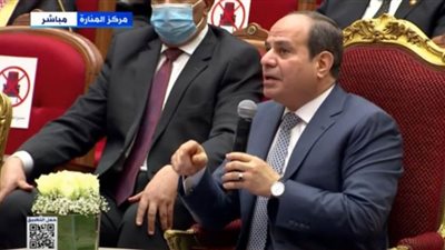 السيسي: الاستقرار والأمن أول خطوة في بناء التنمية الحقيقة (فيديو)
