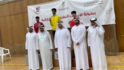 كاراتيه المصري يتوج بـ ٨ ميداليات ببطولة الامارات المفتوحة