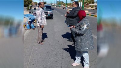 رئيس مدينة سفاجا يجري جولة ميدانية لمتابعة الخدمات وتطوير الشوارع