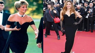فستان الانتقام.. شاكيرا تستعين بالأميرة ديانا للرد على خيانة بيكيه