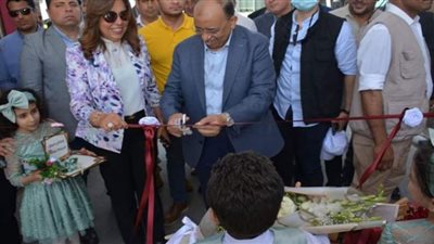 وزير التنمية المحلية ومحافظ دمياط يفتتحان سوق الجملة بشطا بعد تطويره