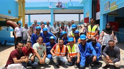محطتى مياه «بني شبل والطحاوية» بالشرقية تجتازان إختبارات تجديد شهادة الإدارة الفنية المستدامة TSM