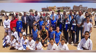 شباب جنوب سيناء تشارك في التدريب العملي المشترك لمجابهة الأزمات والكوارث صقر96