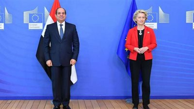 فيديو.. رئيسة المفوضية الأوروبية: نناقش مع السيسي كيفية توصيل القمح لأفريقيا