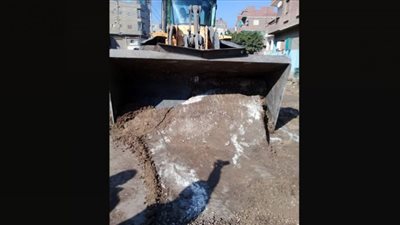 إزالة 124 حالة تعدي على أملاك الدولة بنطاق محافظة الدقهلية