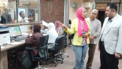 نائب محافظ القاهرة للمنطقة الشمالية يتفقد المركز التكنولوجي لخدمة المواطنين
