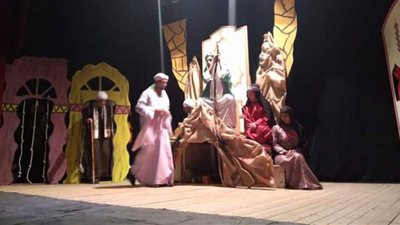 إستمرار عرض مسرحية ابن عروس بمسرح قصر ثقافة طهطا