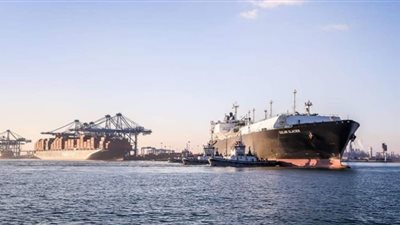 ميناء دمياط يستقبل ناقلة الغاز المسال 