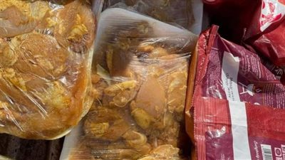 ضبط 164كيلو لحوم ودواجن غير صالحة للاستخدام الآدمي بدمياط
