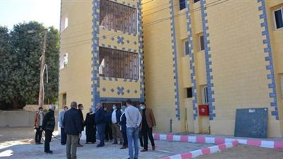 الزملوط يتابع سير العمل بمشروع مجمع المصالح الحكومية وتطوير بيوت الطلبة