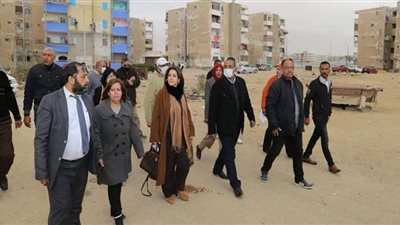وفد التخطيط يتابع الموقف التنفيذي لمشروعات الخطة الاستثمارية في السويس