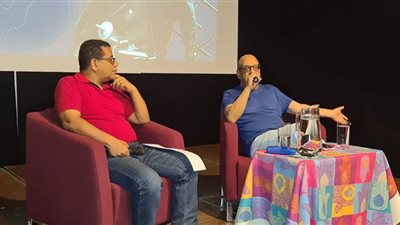 المخرج الكبير خيري بشارة في ضيافة معهد جوته القاهرة في إطار أسبوع الأفلام