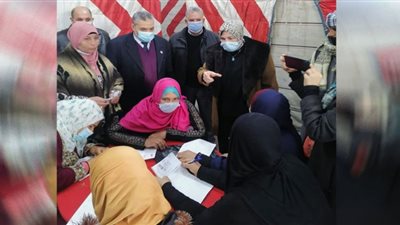 الكشف على 1700 مريض وتوزيع 
