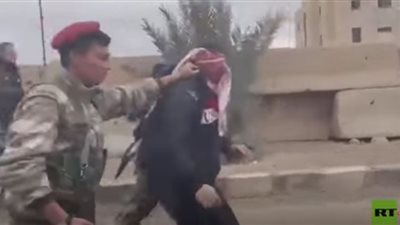 شاهد.. القبض على عنصر من داعش بالقرب من سجن الصناعة في الحسكة