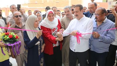 محافظ المنوفية يفتتح عدد من المدارس بالسادات