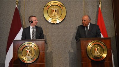 قضية الأمن الغذائي وتصدير القمح الأوكراني لمصر تتصدر مباحثات شكري ونظيره اللاتفي
