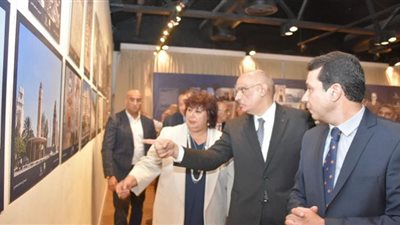 وزيرة الثقافة تفتتح معرض المعماريون الرواد