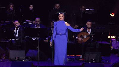 بلقيس تشعل مسرح اليوبيل بـ إكسبو 2020 دبي.. (صور)