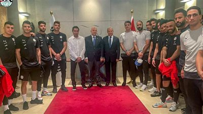 بعثة المنتخب تلبي دعوة سفارة مصر بكوريا الجنوبية