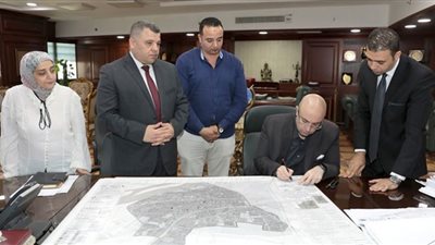 محافظ بني سويف يعتمد المخطط التفصيلي للعاصمة