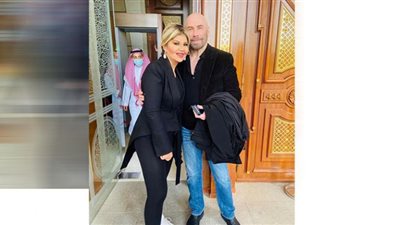 (شاهد) بعد صدمة الفيديو المثير| لن تصدق فارق السن بين بوسي شلبي وترافولتا نجم طفولتها