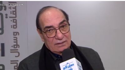 مجدي أحمد علي: معرض الكتاب ظاهرة ثقافية حضارية يجب أن تستمر (فيديو)