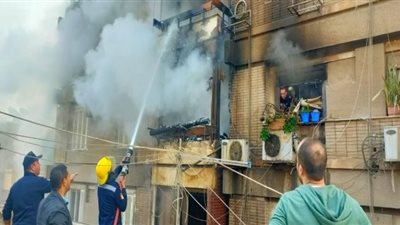 السيطرة على حريق بشقة سكنية في المطرية