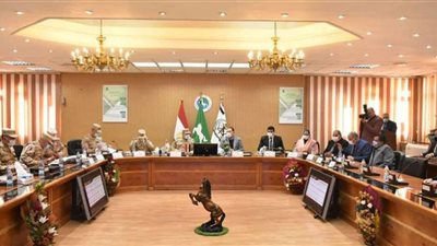 محافظ الشرقية يستعرض استعدادات تنفيذ التدريب العملي المشترك 