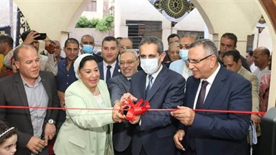 الدكتور يمامة يفتتح مؤسسة القطب الوفدي الدكتور أحمد أبو إسماعيل في الغربية
