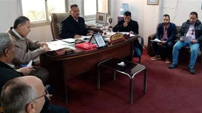 تنفيذي سنورس بالفيوم يناقش الموقف التنفيذي للمشروعات