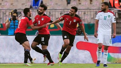 مصر تفوز على المغرب وتضرب موعدًا مع الكاميرون في نصف النهائي