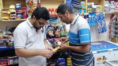 تحرير 11 محضر فى حملة مراقبة الأغذية ببنى سويف