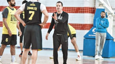 الزمالك يواصل الإستعداد لمواجهة بورجوس الإسباني في مونديال السلة