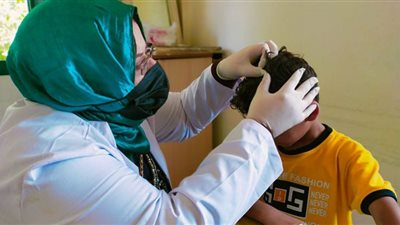 صحة الشرقية: الكشف الطبي علي ٣٠٠٠ مريض بالقافلة الطبية بقرية بساتين بركات ببلبيس