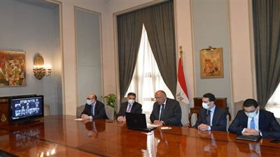 شكرى يطالب سفراء مصر بالخارج بحشد الزخم لمؤتمر Cop27