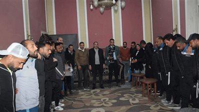 إدارة المنيا تجتمع بلاعبي الفريق لتحفيزهم قبل مباراة أسوان