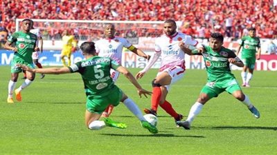 الرجاء يفوز بثنائية على الوداد فى الدورى المغربى