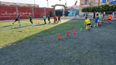 إستمرار فعاليات تدريب طلاب المدارس على رياضة الهوكي بالشرقية