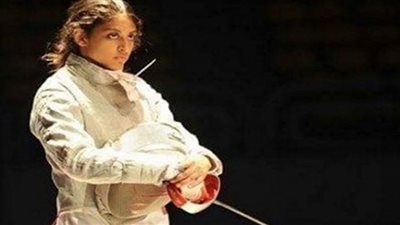 ندى حافظ في نهائي أفريقيا للسلاح