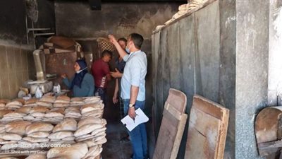 حملات تفتيشية على المخابز ومحلات التموين للتأكد من وصول الدعم لمستحقيه بمنيا القمح
