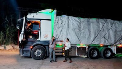 ضبط سيارة محملة بـ 35 طن من الأقماح أثناء نقلها خارج البحيرة