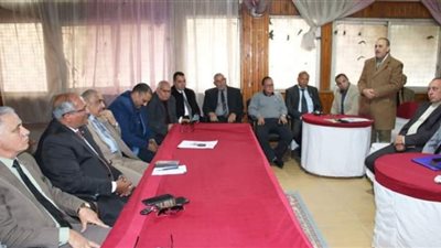 خطة عمل مشتركة مع نقابة المعلمين للارتقاء بالمنظومة التعليمية ببني سويف