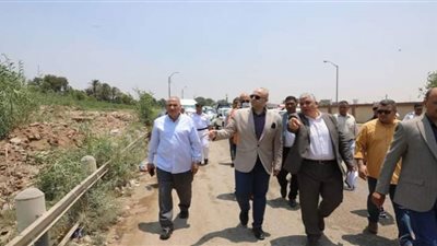 تأهيل وتطوير الشوارع والميادين لتحقيق السيولة وخلق محاور مرورية فى بنى سويف