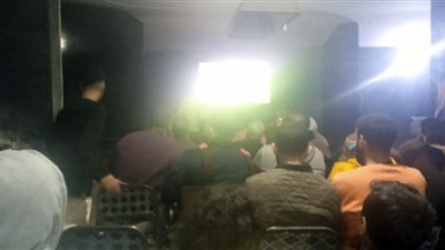 جماهير القليوبية تتابع مباراة المنتخب المصري مع الكاميرون