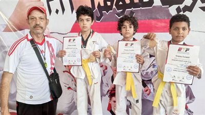 براعم تايكوندو مطوبس يحصدون27 ميدالية فى بطولة الجمهوريه للبومزا بجامعة المنصورة